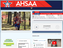 Tablet Screenshot of ahsaa.com